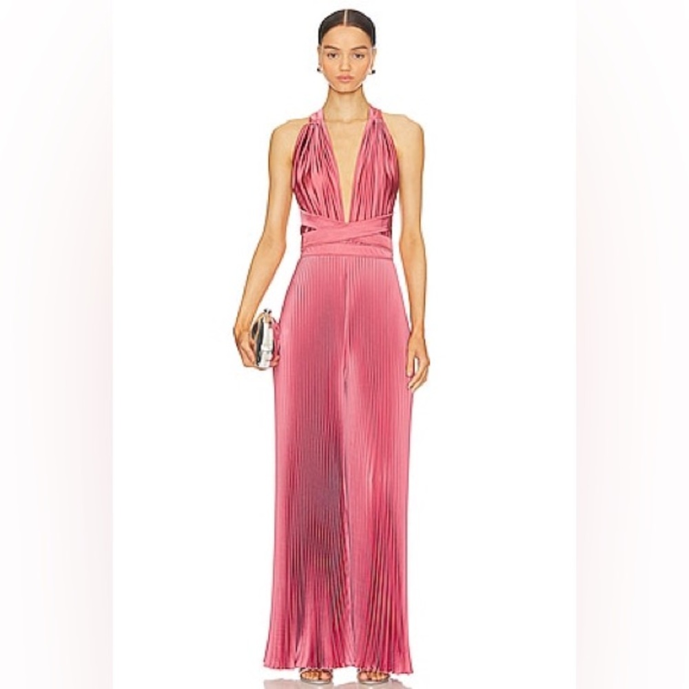 L’idee Moderniste Jumpsuit in Dusty Rose size medium
